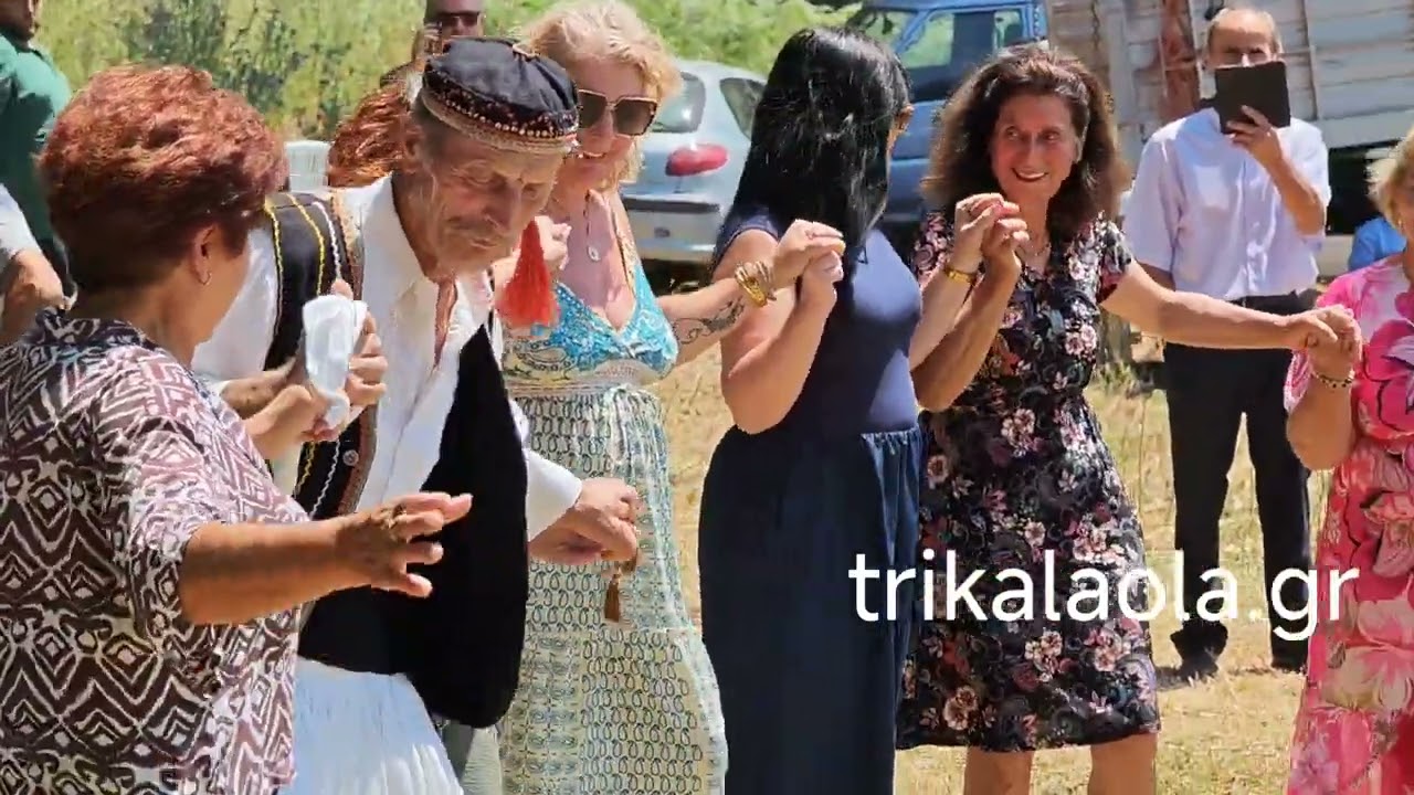 Στουρναραίϊκα Τρικάλων Πανηγύρι Προφήτη Ηλία παραδοσιακό γλέντι χορός μέρος 3ο Κυριακή 20-7-2025