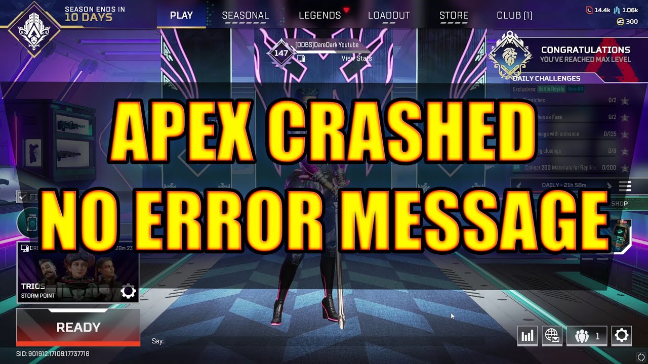 Apex Legends Crashed without Error Message? (FIXED!) - for Steam\Origin\EA App || 2023
