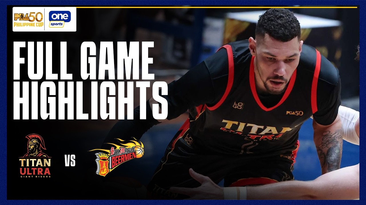 TITAN ULTRA vs SAN MIGUEL | FULL GAME HIGHLIGHTS | PBA SEASON 50 COMMISSIONER&rsquo;S CUP
