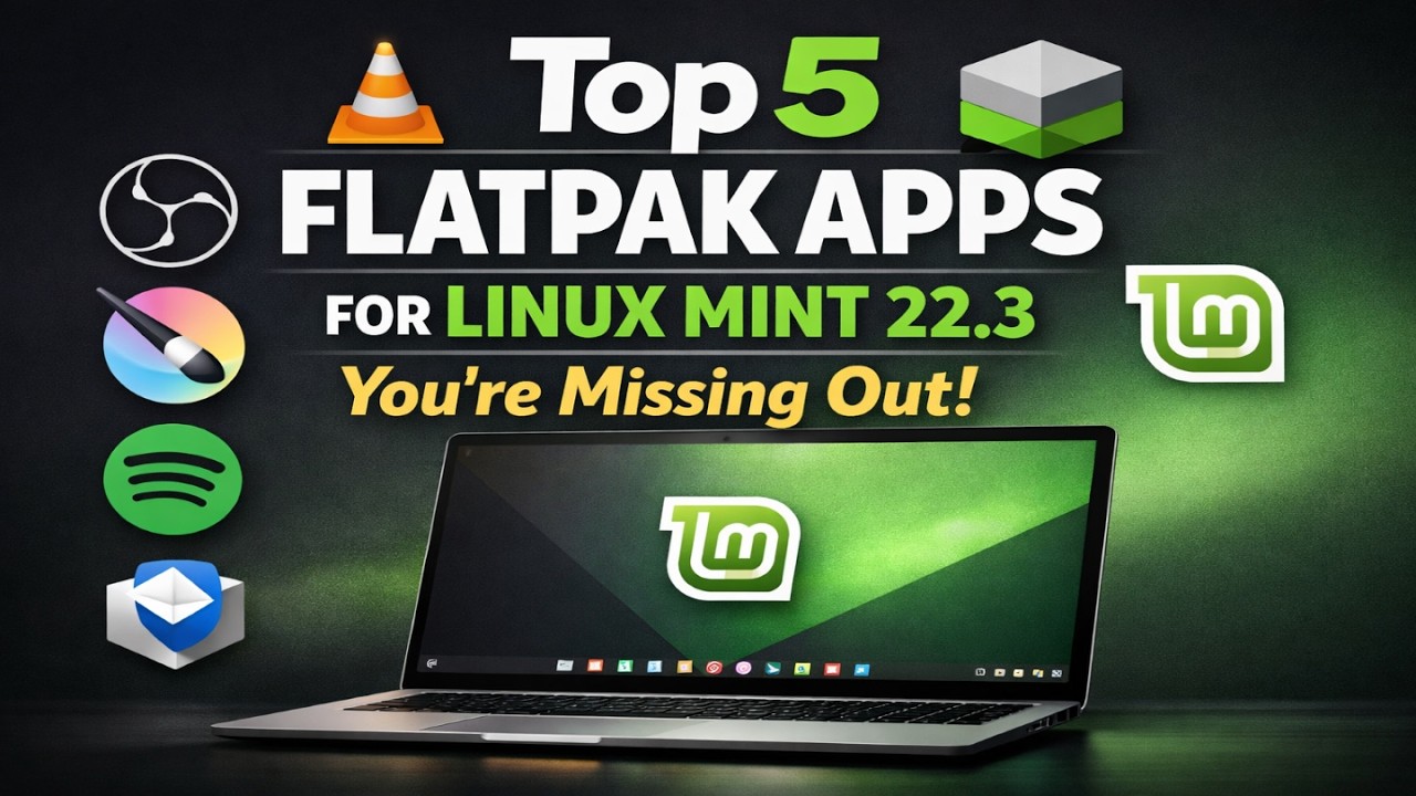 5 лучших приложений Flatpak для Linux Mint 22.3 Zena | Мощные приложения, которых не хватает боль...