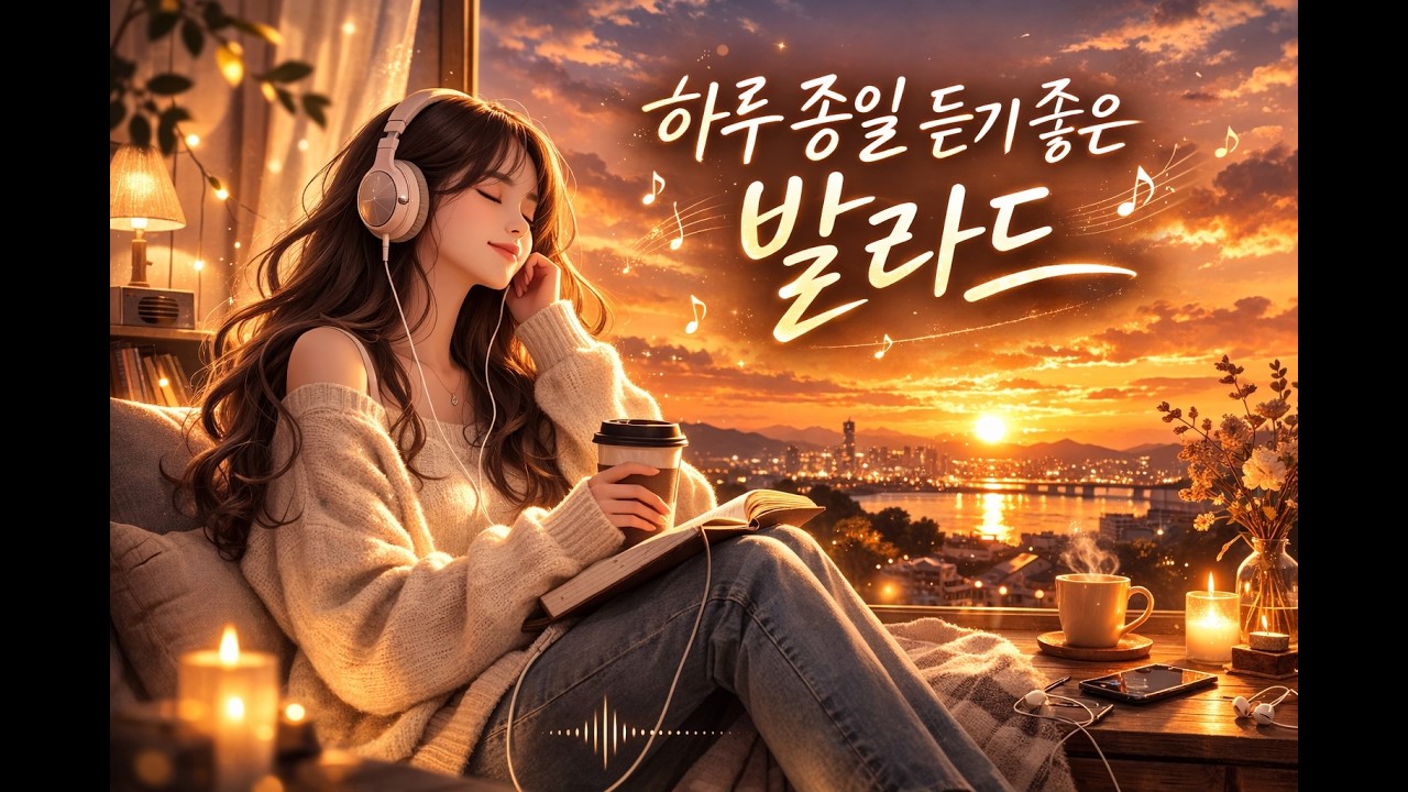 Playlist 하루종일 듣기 좋은 발라드 모음(90분)