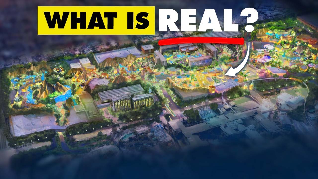 Что реально? Третьи врата возможны? | Полный тур по объектам Disneyland Forward