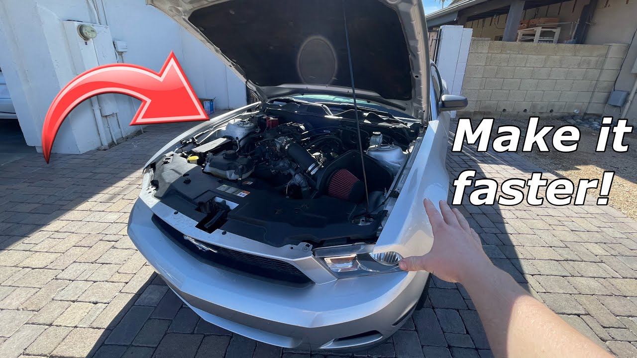 HOW TO MAKE YOUR V6 MUSTANG LOUDER AND FASTER! (SHORTY HEADERS)