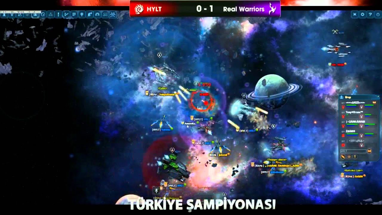 Darkorbit - Turkey Championship | Quarterfinal TR1 | Real vs HYLT
