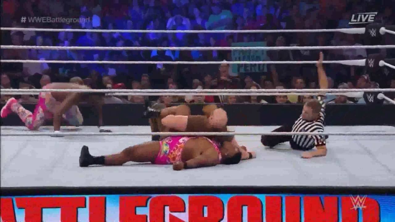 Waist Lift Sitout Side Slam - Erick Rowan