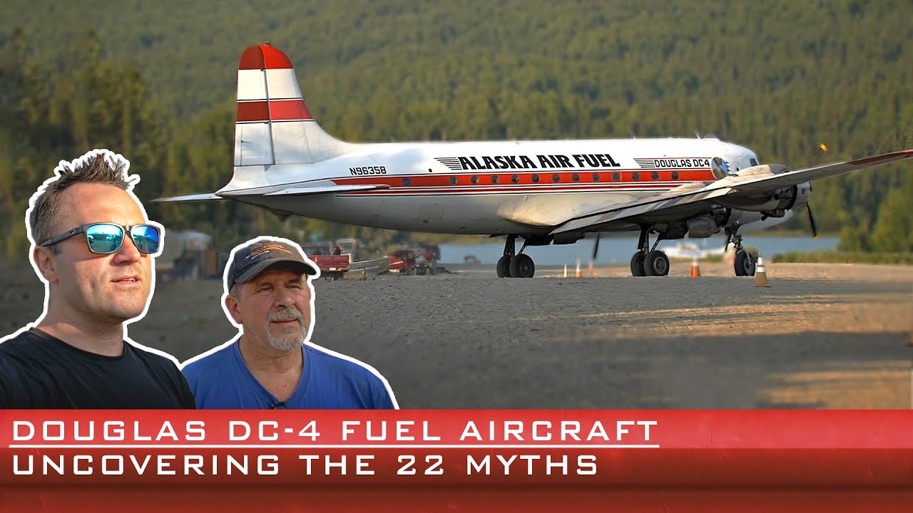Uncovering the 22 myths of the Douglas DC-4 fuel aircraft still flying Alaska