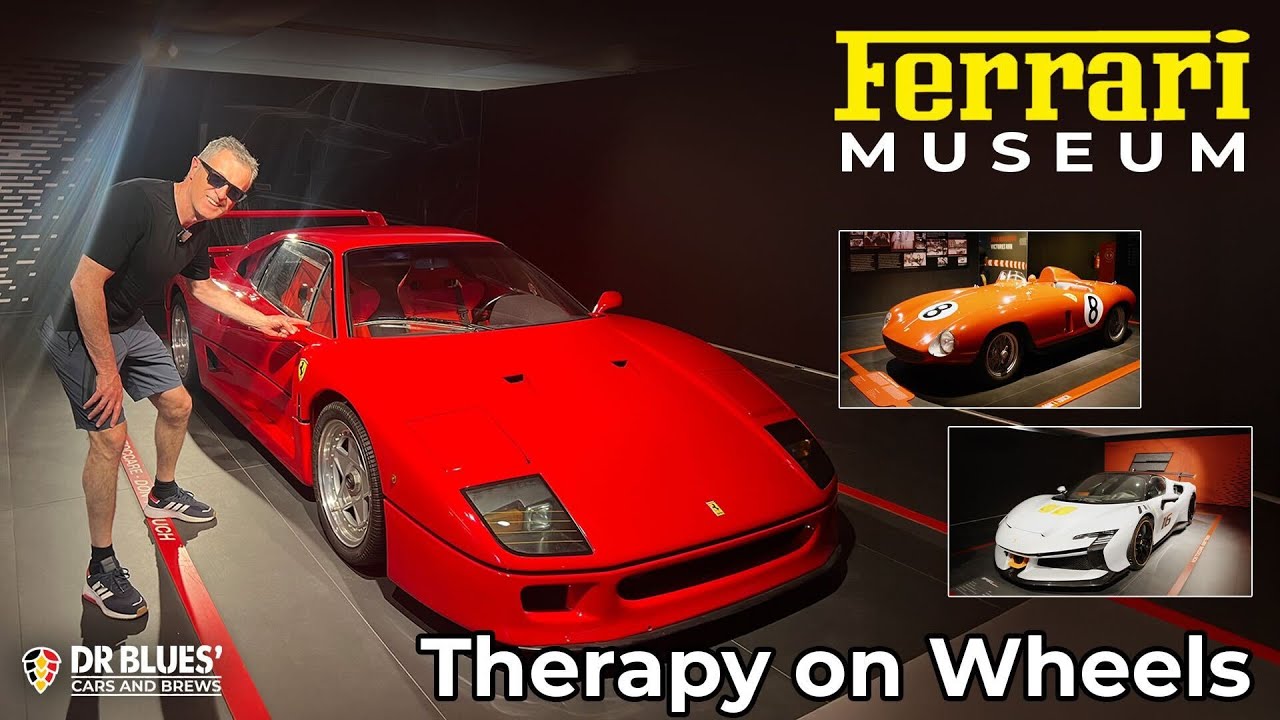 Testarossa & NSX Road Trip to Ferrari Museum | Maranello Dreams