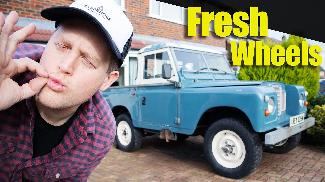 Transforming The Original Land Rover Series 3 Wheels!