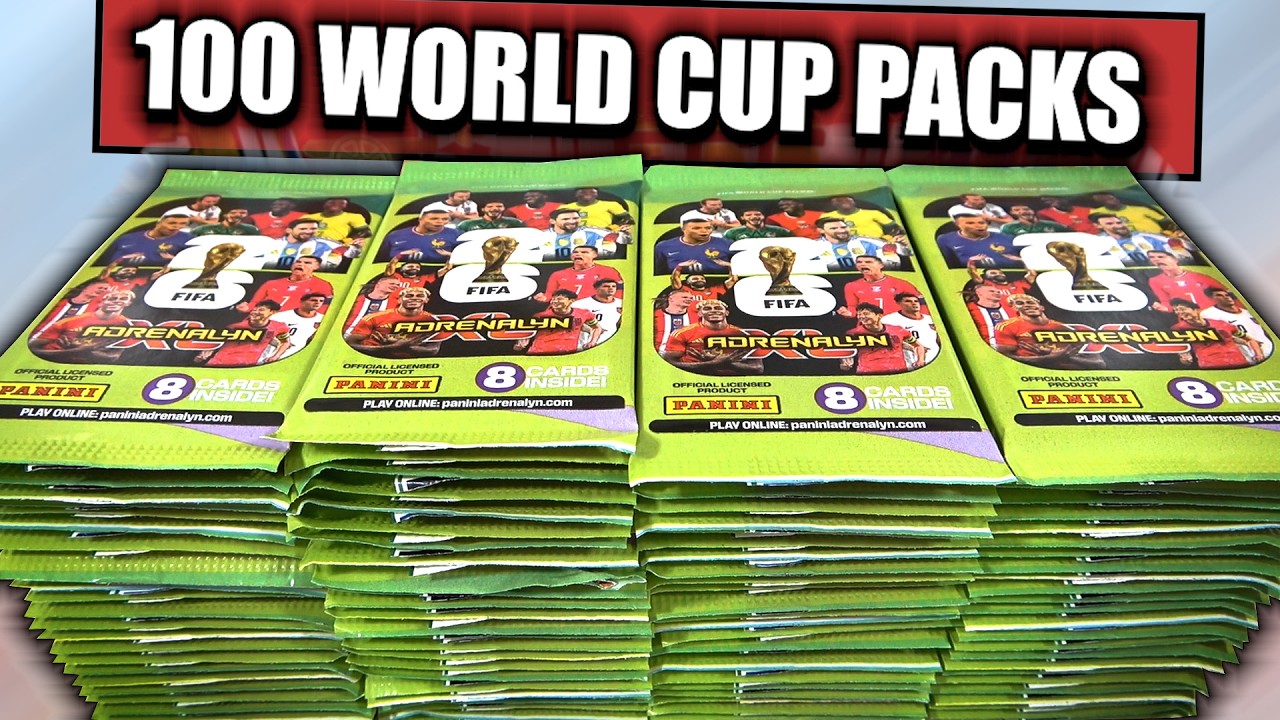 100 PACK OPENING | WORLD CUP 2026 Adrenalyn XL Collection | Ultra Rare Momentum Hunting (£200 Value)