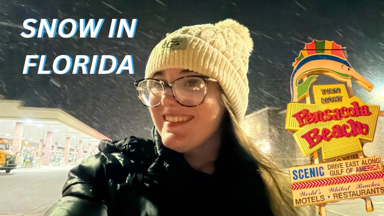2AM Road Trip to Florida for SNOW ❄️ ☃️(Yes, Really) 