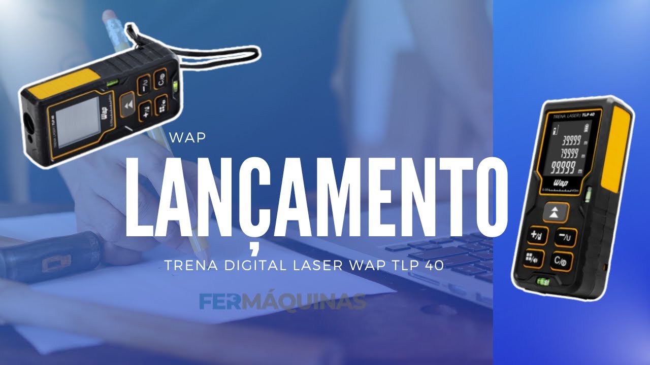 Trena Digital Laser WAP TLP 40