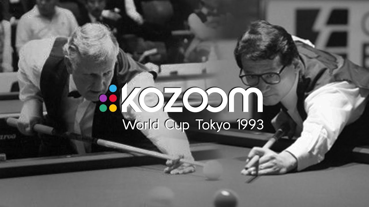 3-Cushion World Cup Final Tokyo 1993 - Ceulemans vs Kobayashi