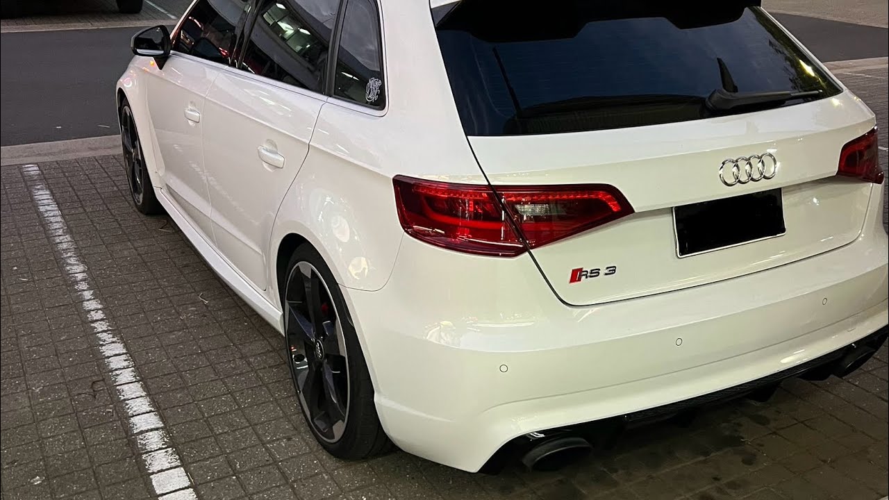2016 Audi RS3 - Night POV Drive - LOUD decat Exhaust - 4K Video