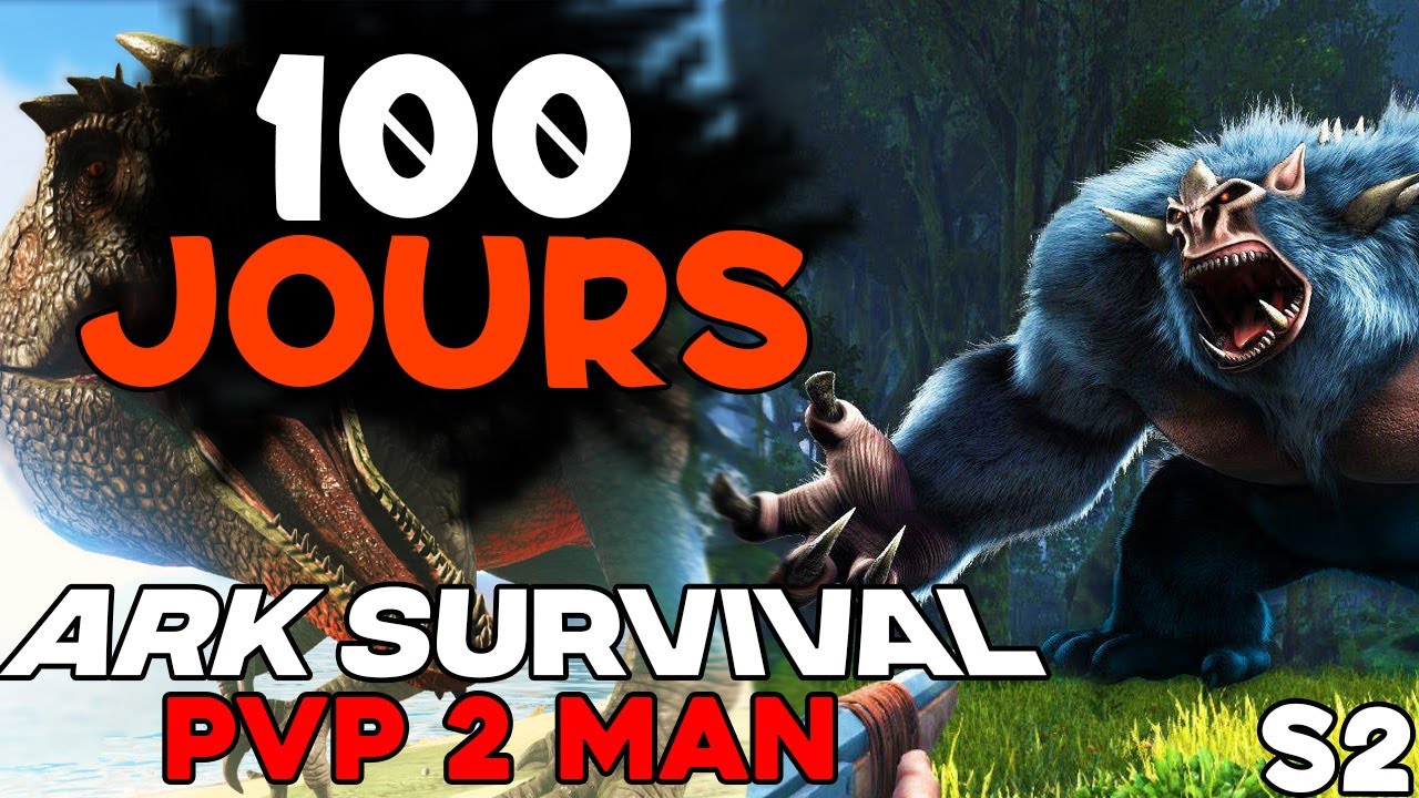 Survivre 100 Jours en PVP sur Ionix 2Man ... Voici ce qu'il s'est passé ARK PVP - Saison 2 - EP 1