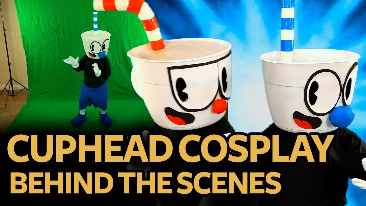How to make a Cuphead Cosplay Costume with The Go Go Brothers
