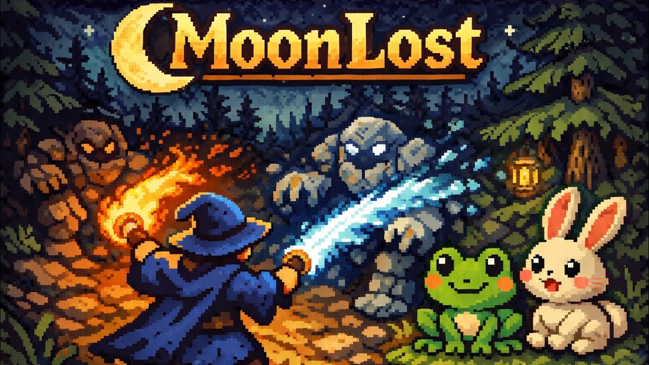 MoonLost Game | There Is Great Potential In This Nostalgic Wizard Shooter
