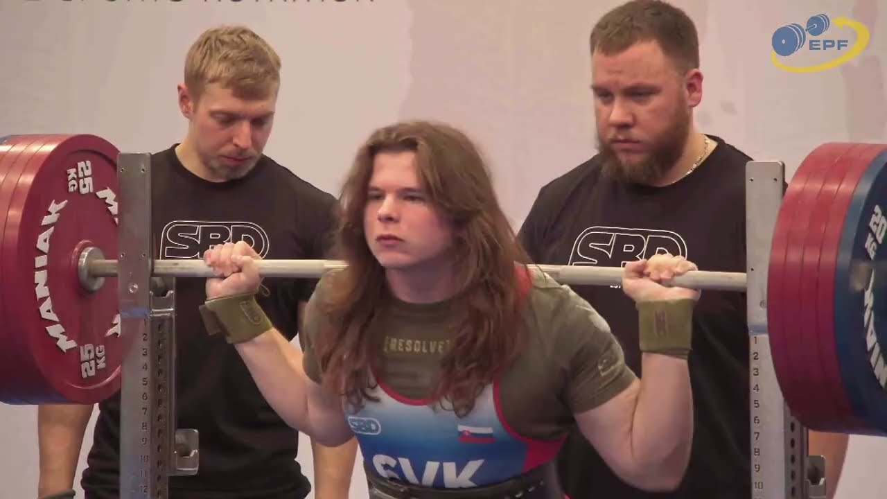 Men Jr 93&105kg A-groups - 2025 European SJr, Jr & SOI Classic Powerlifting Championships