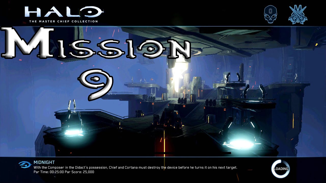 Halo 4 - Midnight - Mission 9 Walkthrough (1080p60fps) Xbox One MCC