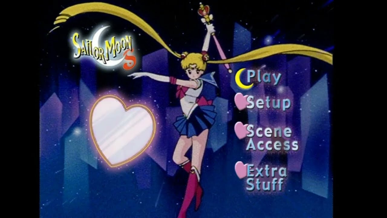 Sailor Moon Heart Collection DVD Menu Vol. 1