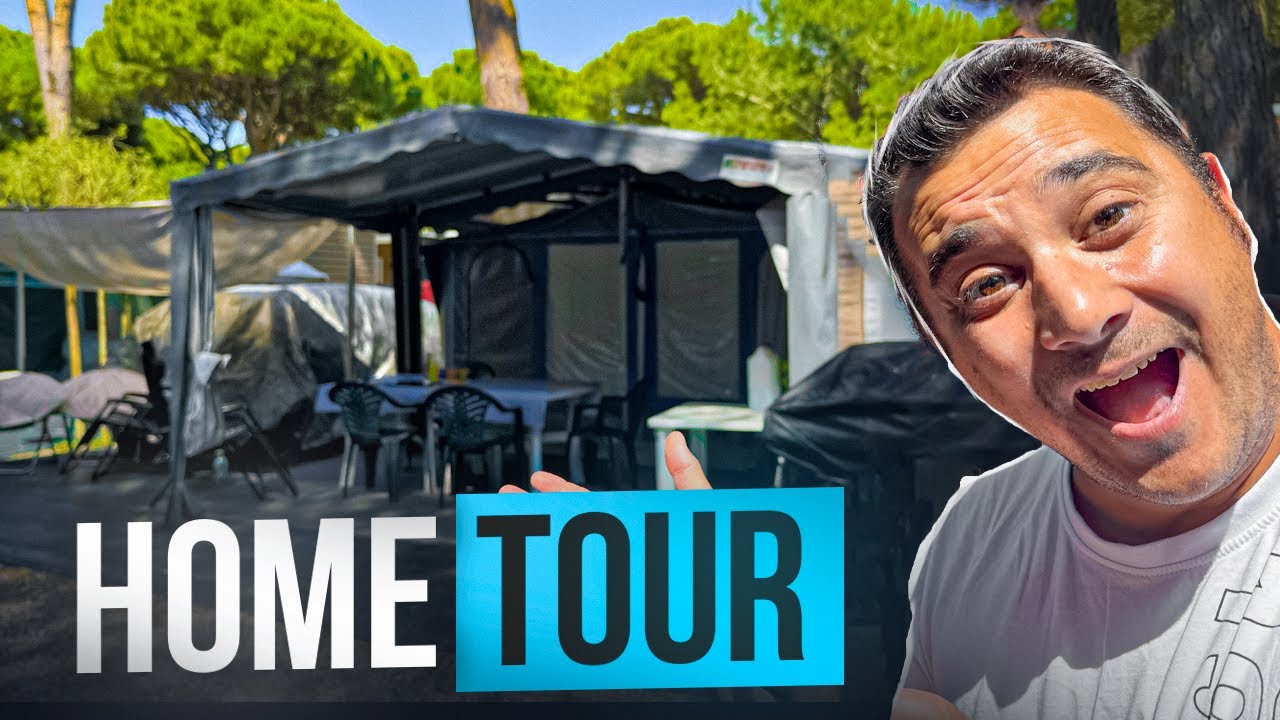HOME TOUR, la mia ROULOTTE STANZIALE in campeggio