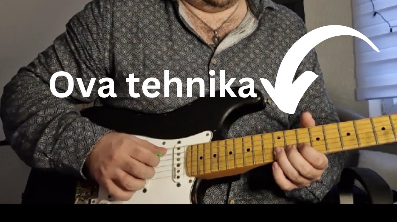 Jedna od najbitnijih tehnika koja razdvaja gitariste amatere od profesionalaca (Nije Sweep Picking)