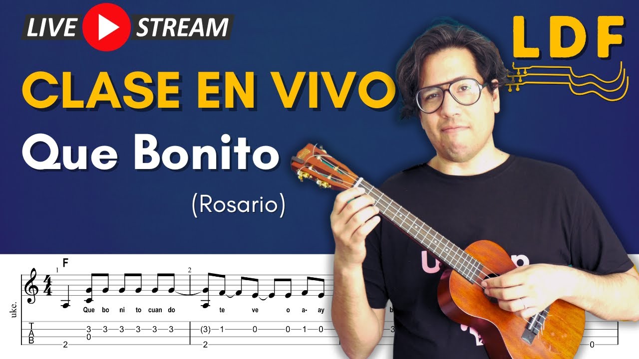 Lunes de Fingerstyle - Que Bonito (Rosario) | Lección en vivo