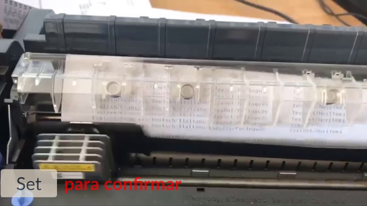 Como configurar el tamaño de la hoja en la impresora Lx-350 Epson