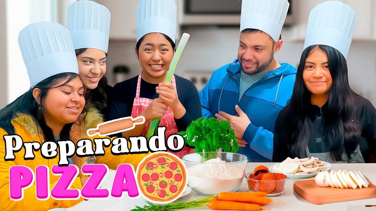 COCINE con MIS TÍOS🍕😱| Bris Merlin 