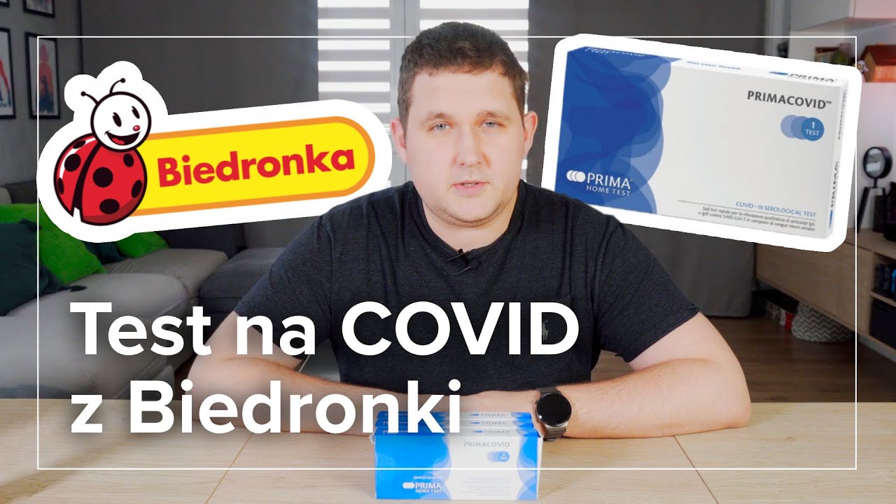 Zrobiłem TEST NA COVID-19 z BIEDRONKI