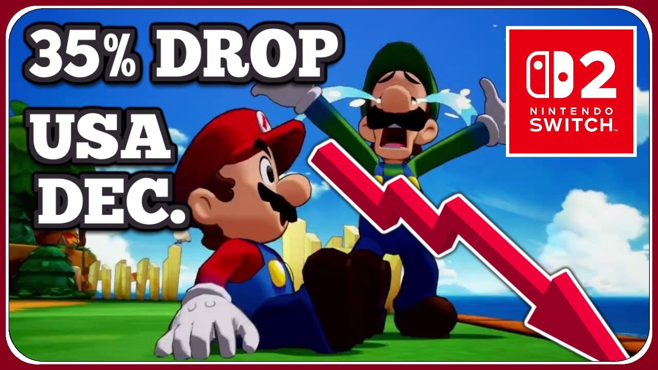 U.S. Data indicates Switch 2 FLOPPED in December and Nintendo Fanboys are willfully IGNORING reality