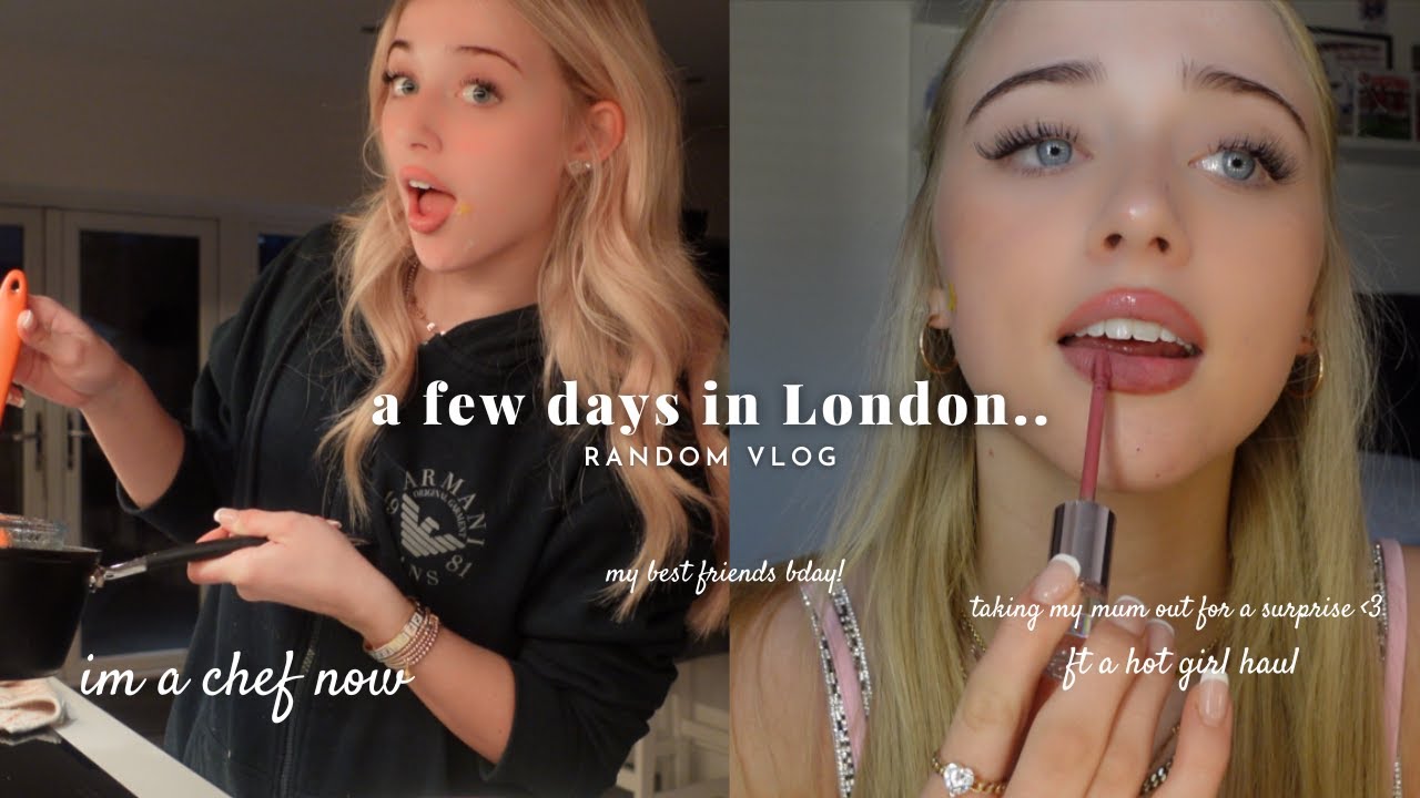 spend a few days with me *easter baking, my bsfs birthday & a hot girl haul*