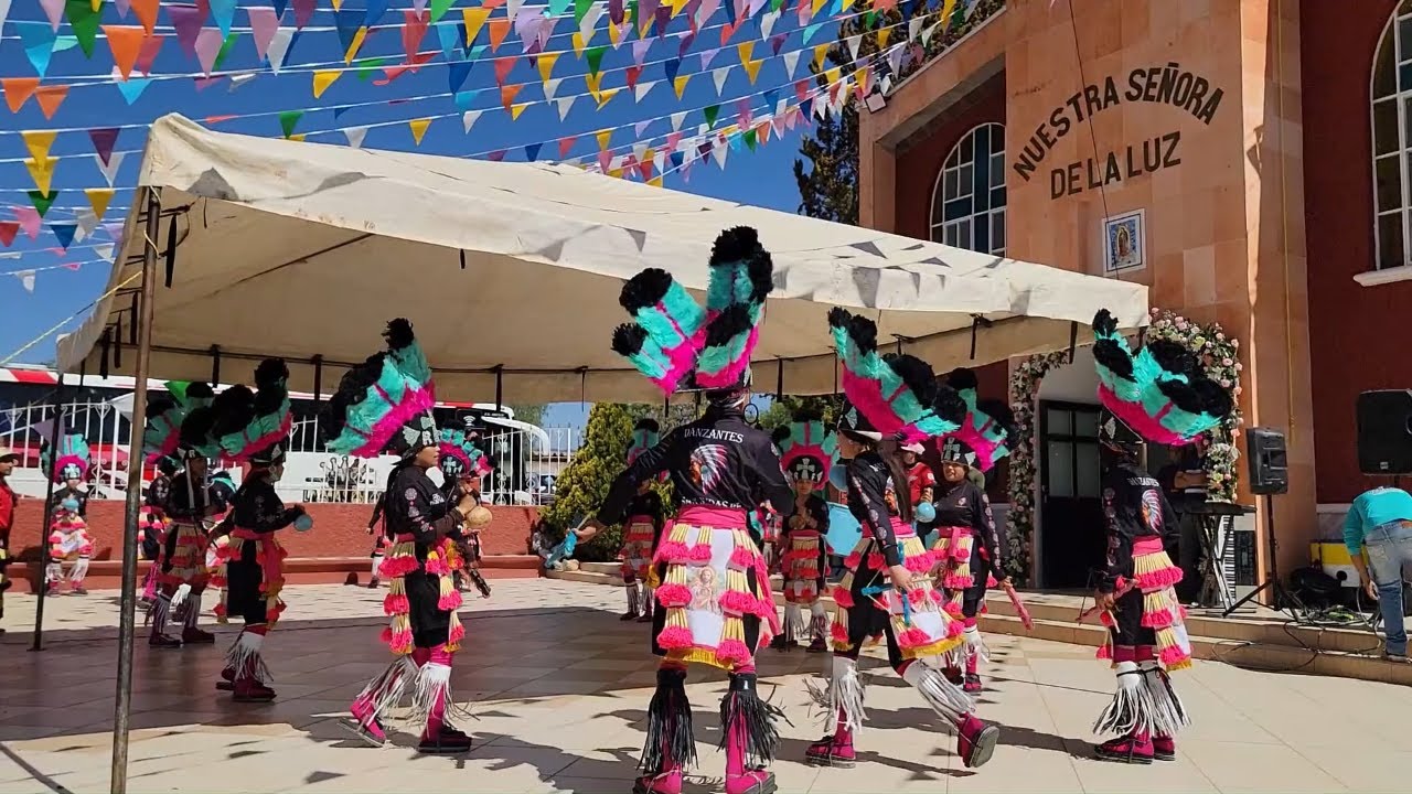 LA LUZ FRESNILLO ZACATECAS MEXICO DANZANTES DE RIO FLORIDO ZACATECAS