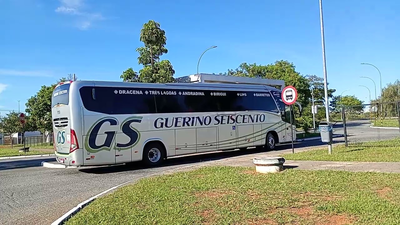 Viação Guerino Seiscento na linha de Brasília-DF para São José do Rio Preto SP.