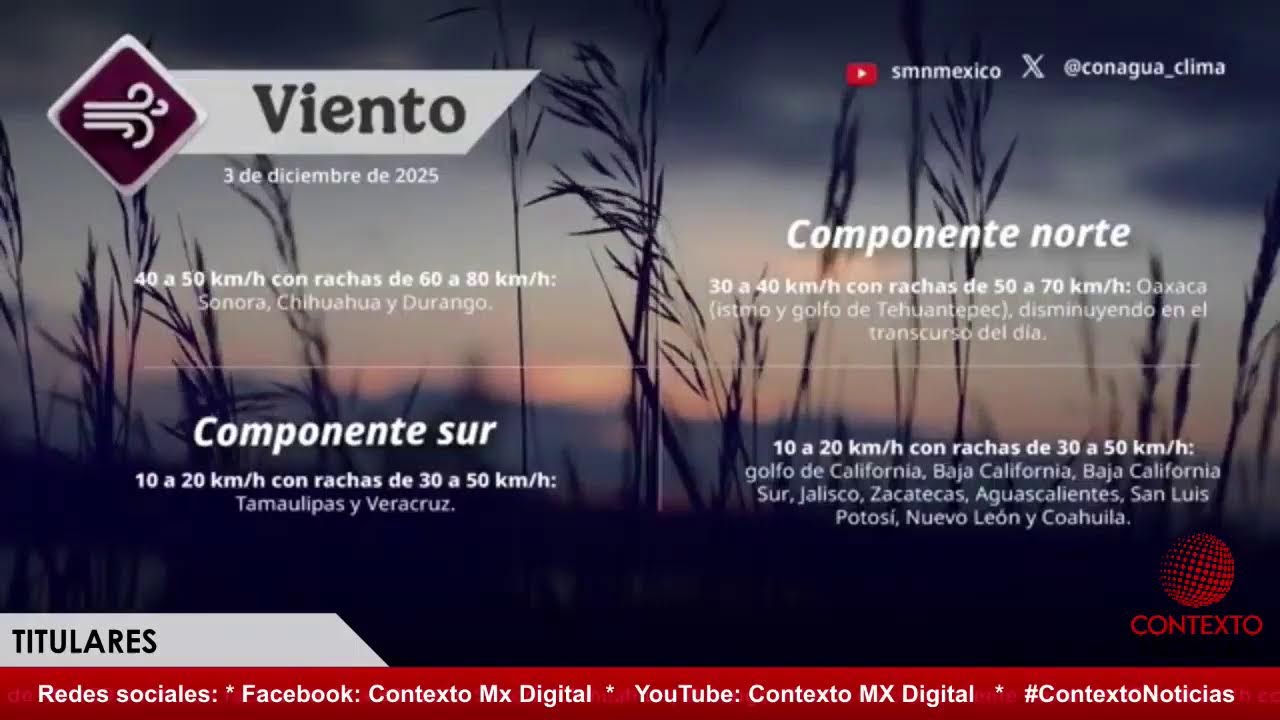 CONTEXTO NOTICIAS A 03 DE DICIEMBRE 2025