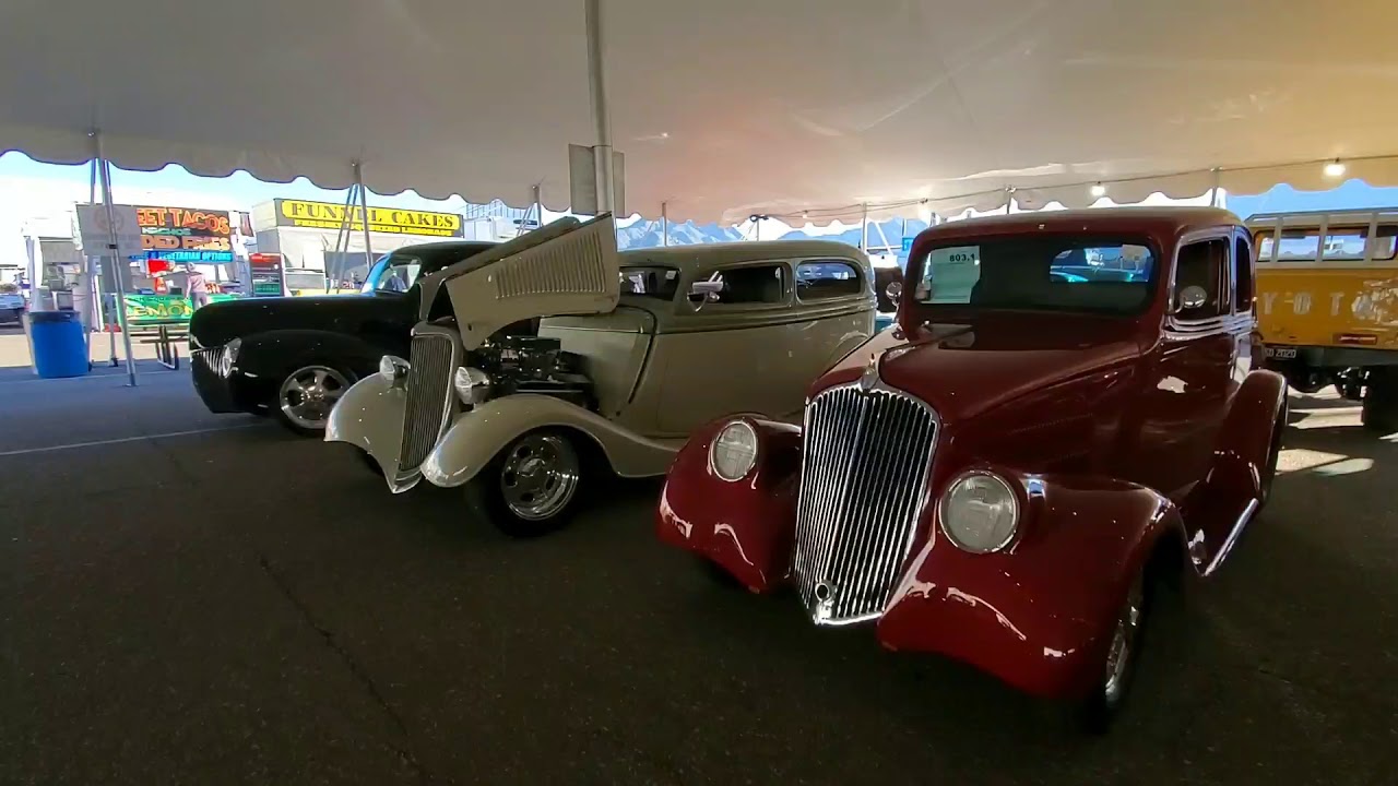 Barrett-Jackson Outside Auction Tents Walkthrough on DAN-O-VISION...