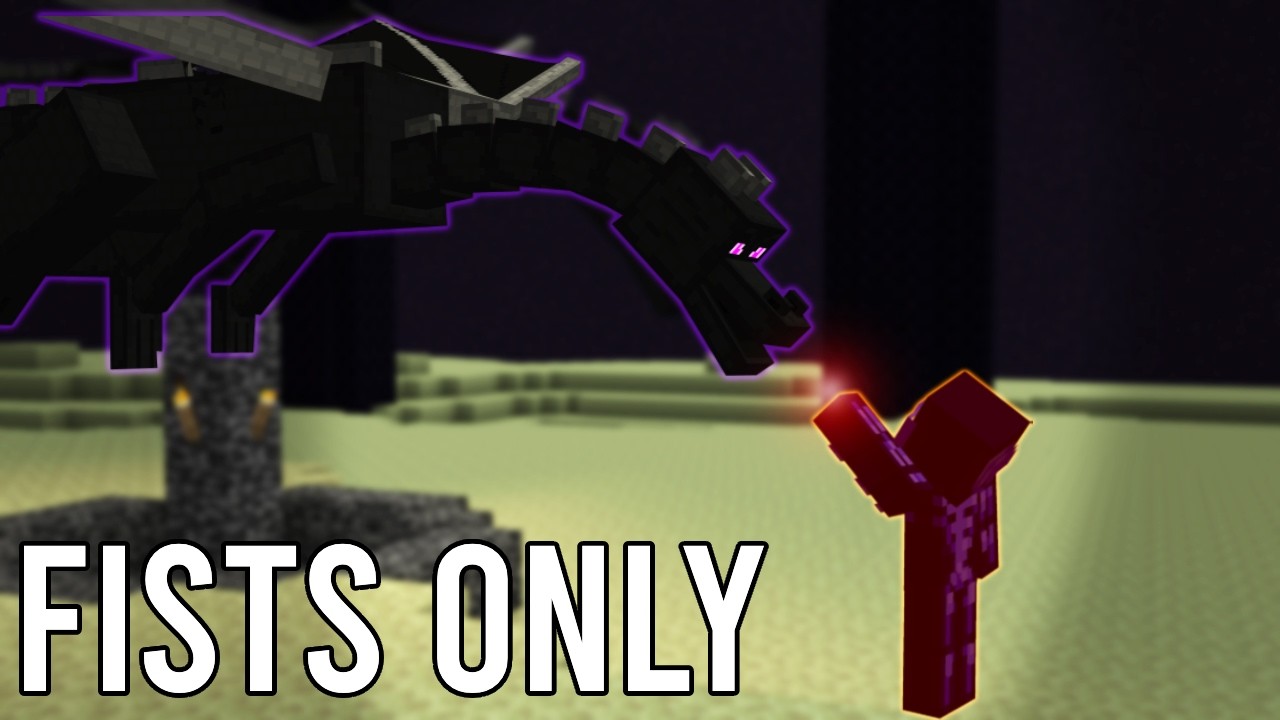 I Beat Minecraft With ONLY My Fists...