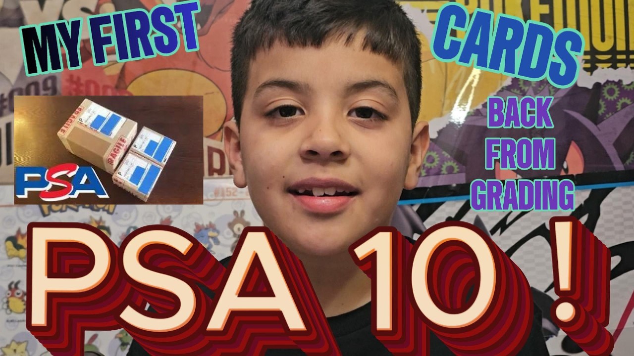 MY first PSA card grading show #pokemon #psa #collectiblecards #tcg  #pokemoncards #pokemonpulls