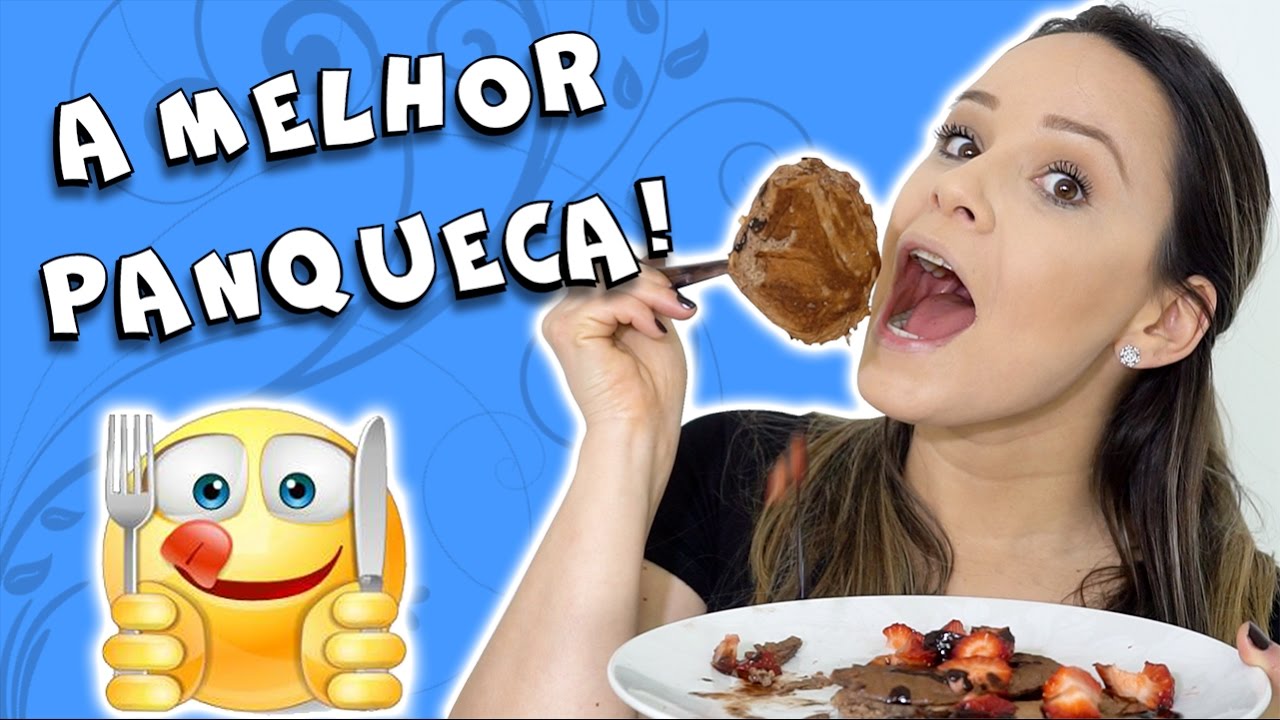COMO FAZER PANQUECA DOCE (ÓTIMA IDEIA PRA UM LANCHE RÁPIDO!)