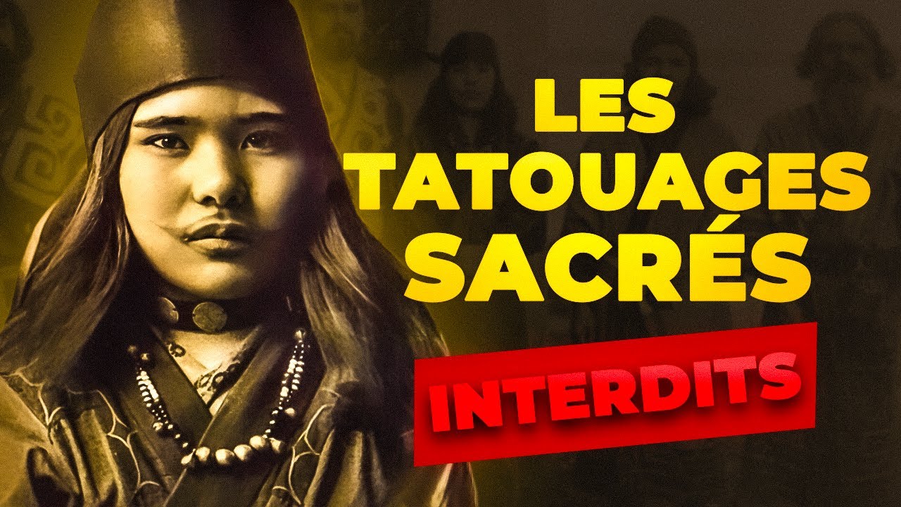 Les tatouages sacr&eacute;s (et interdits) des A&iuml;nous