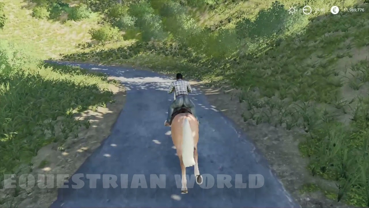 Video de jogo com cavalo🐎