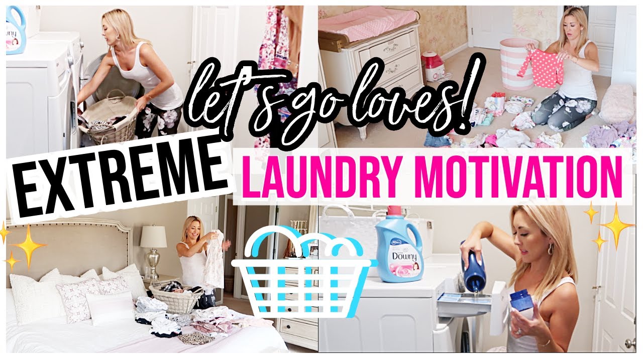EXTREME LAUNDRY MOTIVATION! 🧺✨💪🏼 ULTIMATE CLEAN WITH ME! | Brianna K