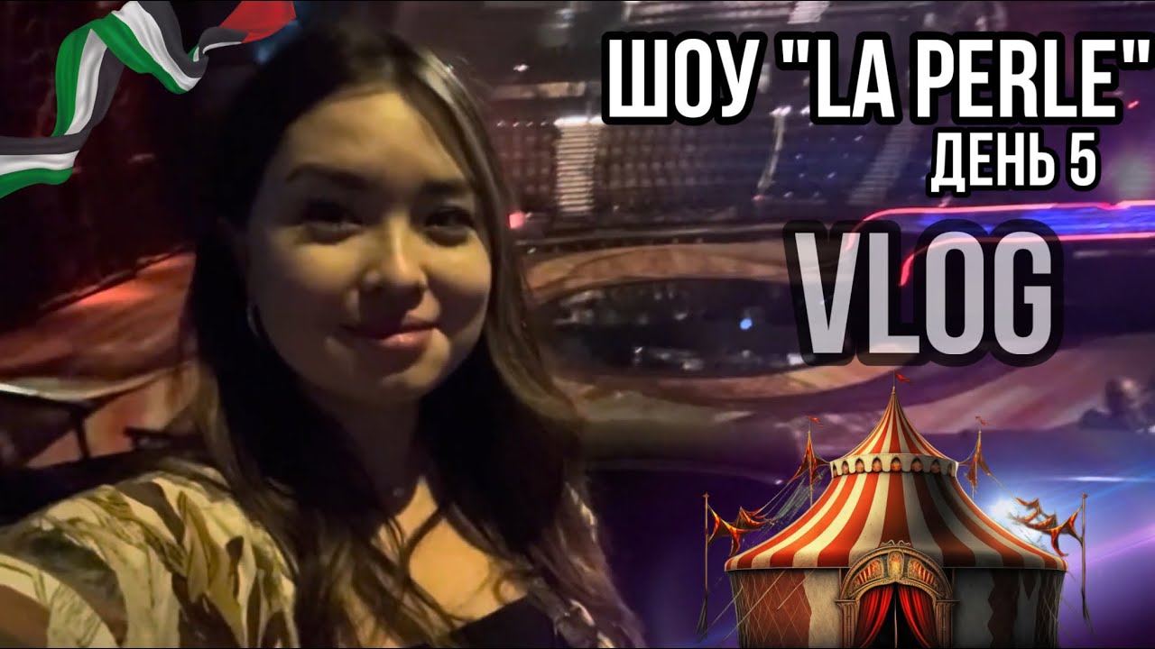 VLOG: Шоу за 120 млн $ «La Perle» в Дубае | вмещает  бассейн 2.7 млн литров воды