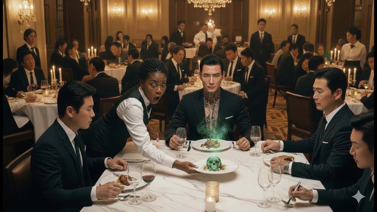 Korean Mafia Boss Was Being Poisoned, The Black Waitress Risked Everything to Swap His Plate