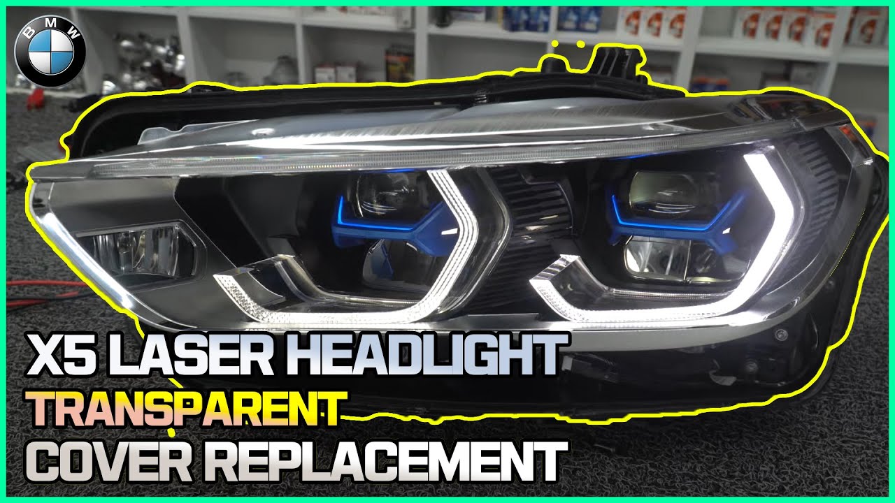 BMW X5,X6 (G05,G06) Laser Headlight Restore By 비엠타는공돌이