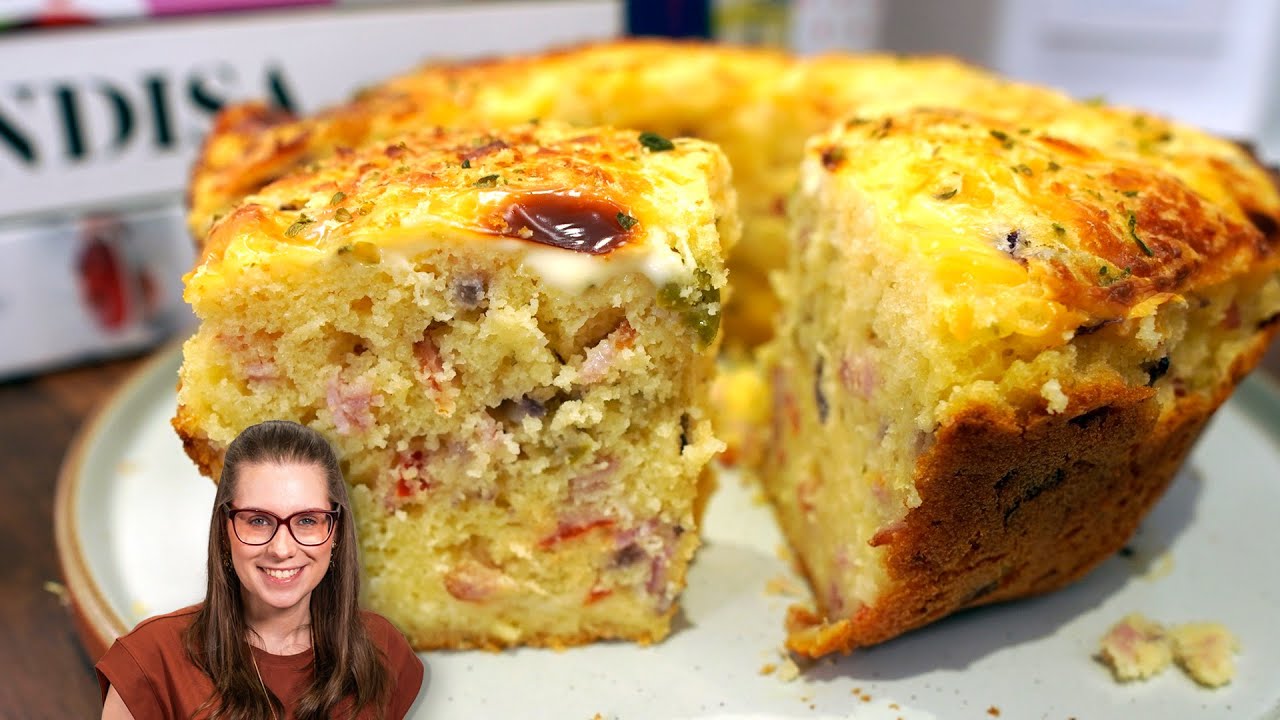 O BOLO SALGADO MAIS FÁCIL DO MUNDO, SEM LIQUIDIFICADOR, SEM BATEDEIRA, DELICIOSO!