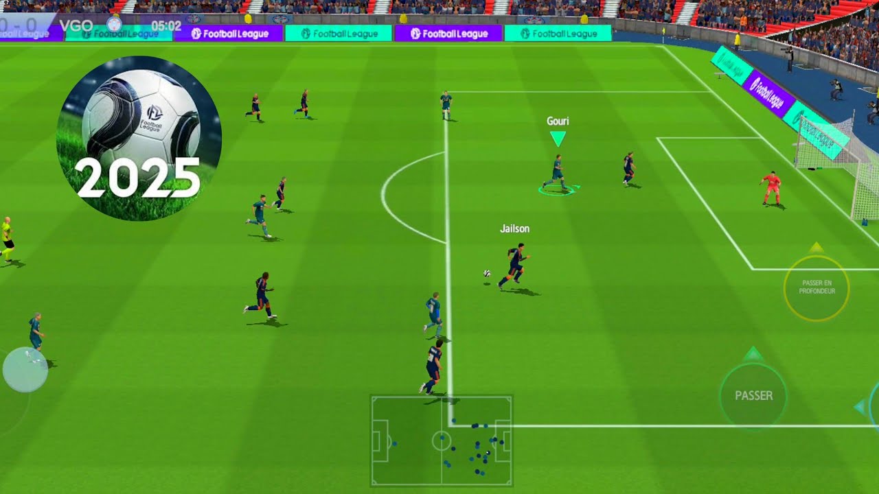 FOOTBALL LEAGUE GAMEPLAY 2025 FIRST GAME ✅️ NEW UPDATE BETA 