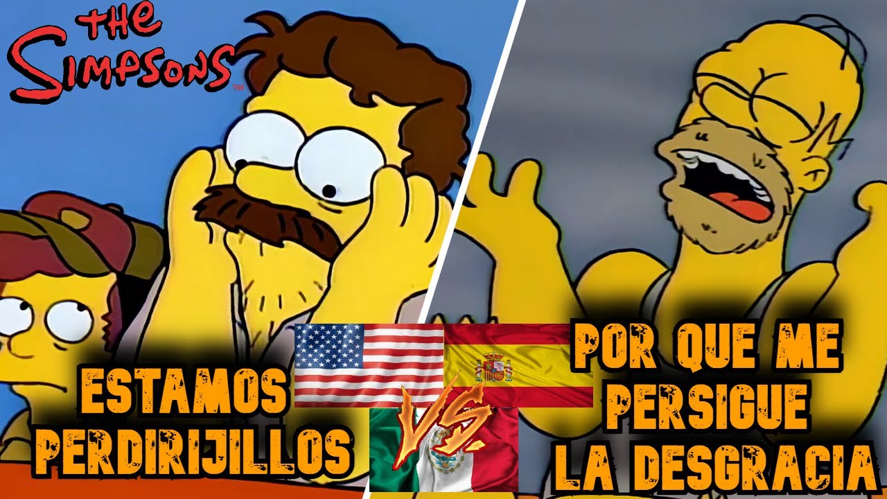 Estamos Perdirijillos | Por que me persigue la desgracia | Comparación |Ingles - Castellano - Latino