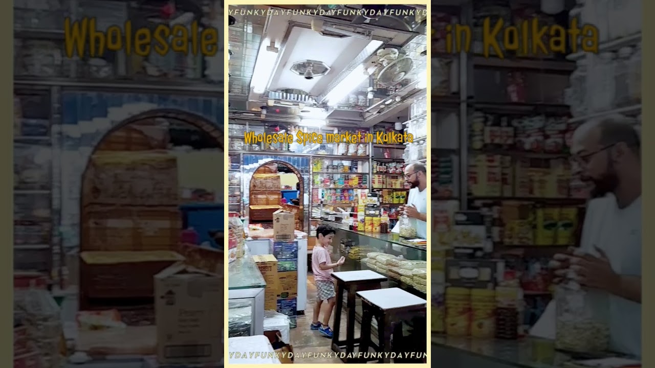 wholesale Spice market in Kolkata #hoggmarket #shorts #youtubeshorts #shortsvideo #streetfood