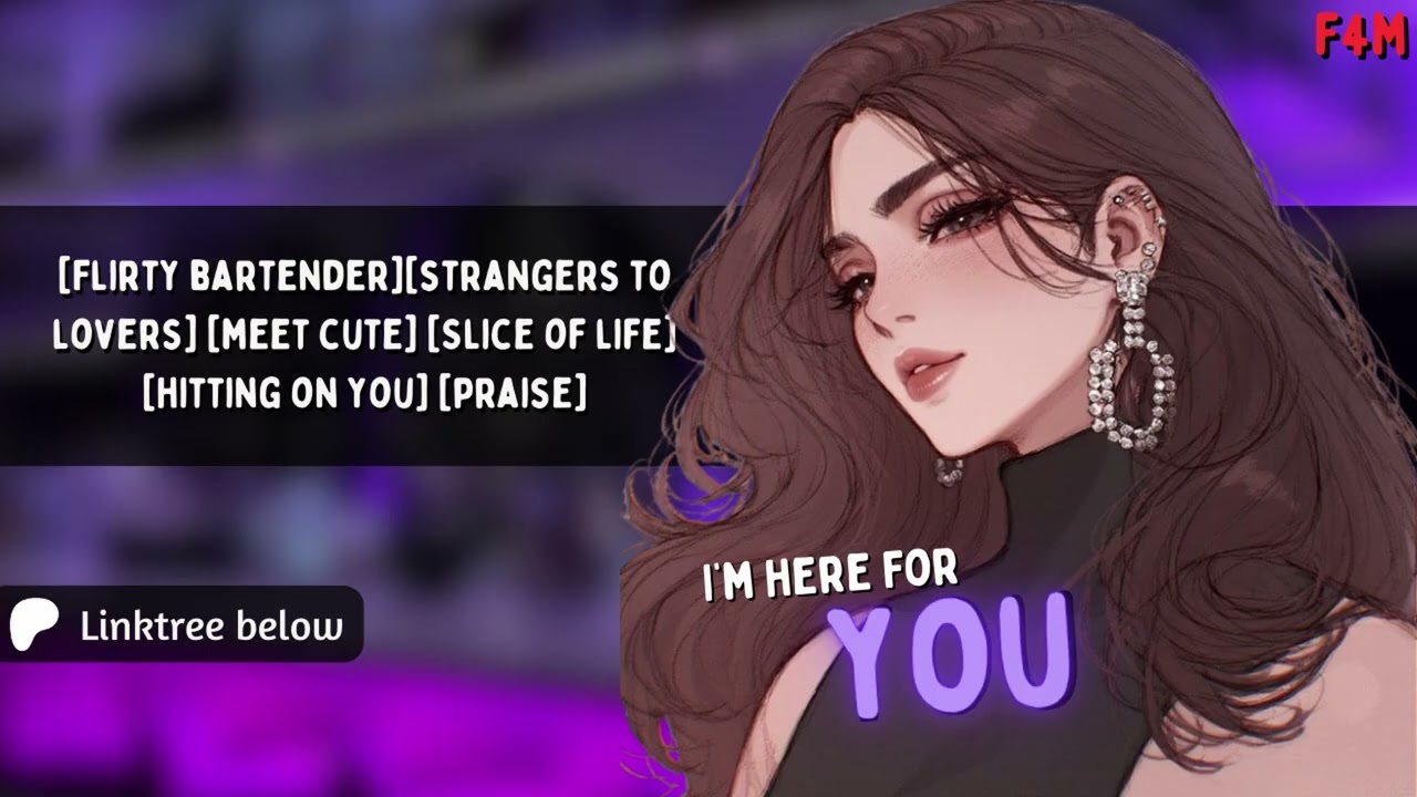 [F4A] Getting To Know A Flirty Bartender [Slice of Life] [Strangers to Lovers] [Meet Cute]