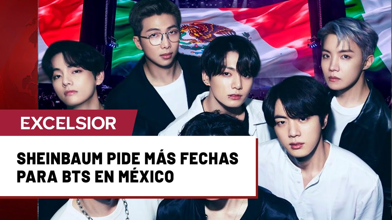 Demanda de boletos para conciertos de BTS en México rebasó expectativas